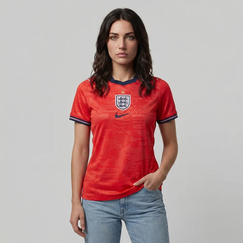 Camisa Inglaterra II 2026 - Feminina - Varal do Torcedor P / Não / Sem Patch Otimizado