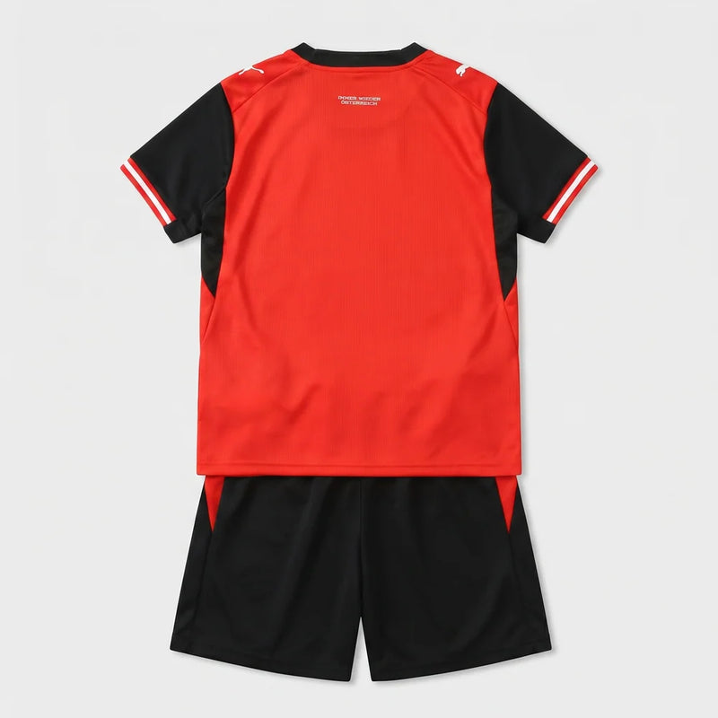 Kit Infantil Áustria I 2026 - Varal do Torcedor 16 (3 á 4 anos) / Não Otimizado