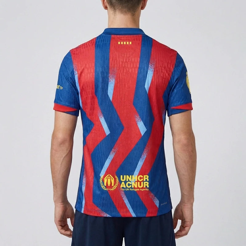 Camisa Barcelona IV 2025/26 - Versão Jogador - Varal do Torcedor P / Não / Supercopa - Versão final Otimizado