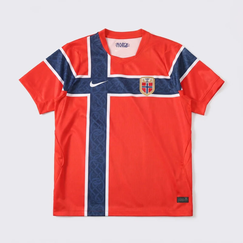 Camisa Noruega I 2026 - Varal do Torcedor P / Não / Sem Patch Otimizado