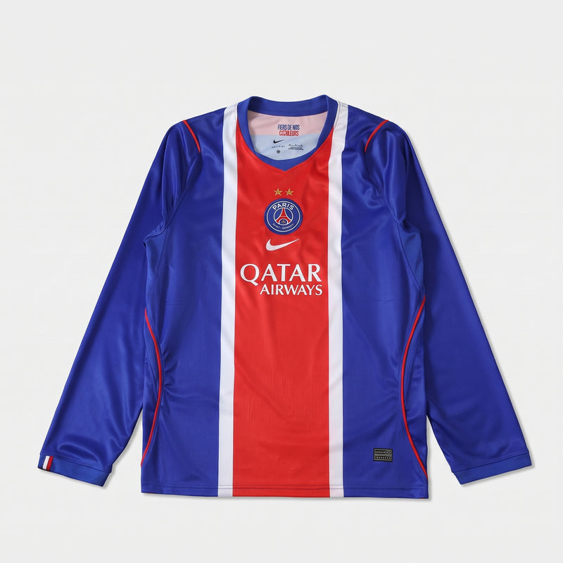Camisa PSG I 2026/27 - Manga Longa - Varal do Torcedor P / Não / Sem Patch Otimizado