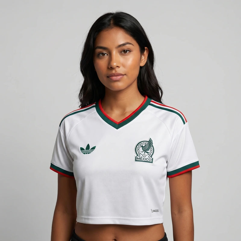 Cropped II México 2026 - Varal do Torcedor P / Não / Sem Patch Otimizado