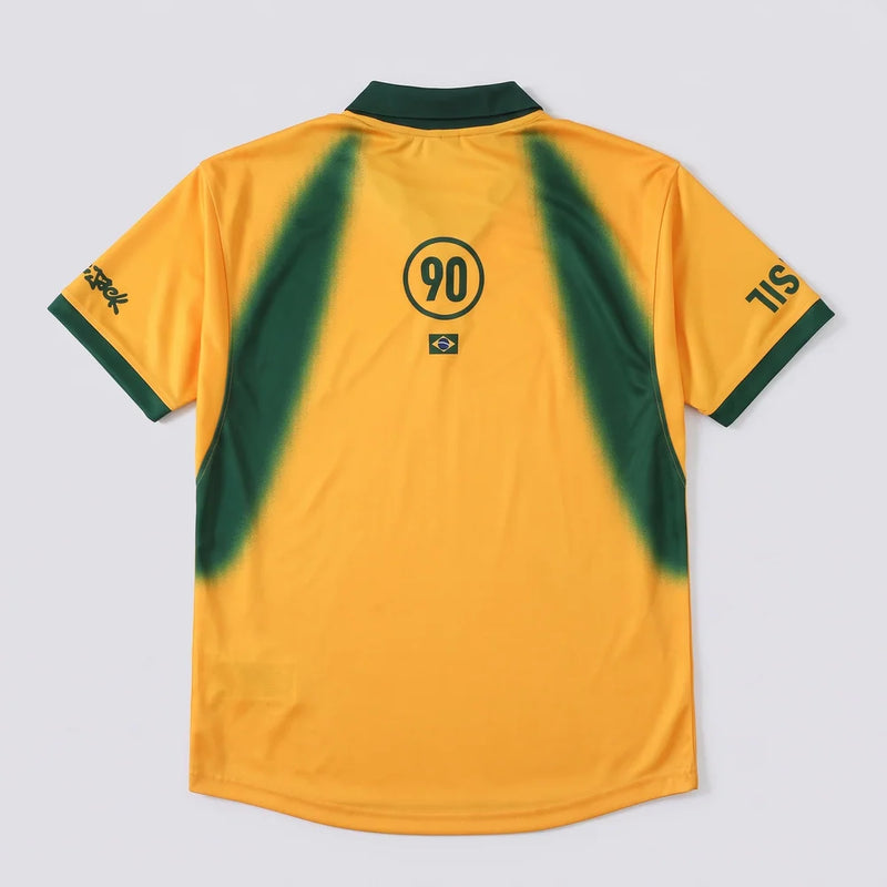 Camisa Brasil Cactus Jack x Travis Scott 2026 Total 90 - costas