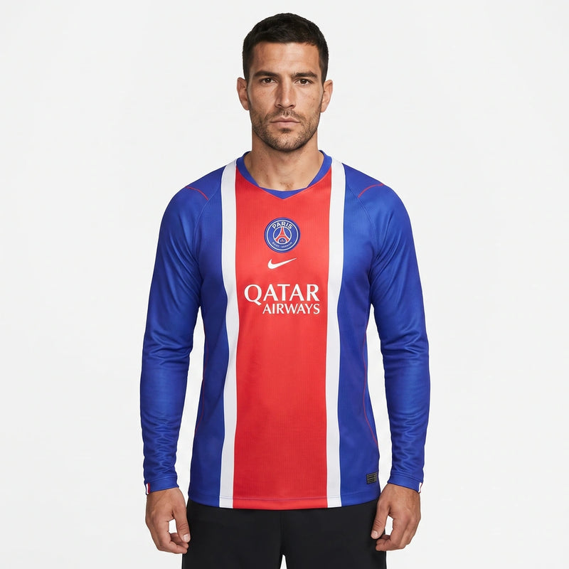 Camisa PSG I 2026/27 - Manga Longa - Varal do Torcedor P / Não / Sem Patch Otimizado