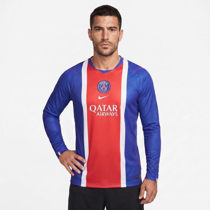 Camisa PSG I 2026/27 - Manga Longa - Varal do Torcedor P / Não / Sem Patch Otimizado
