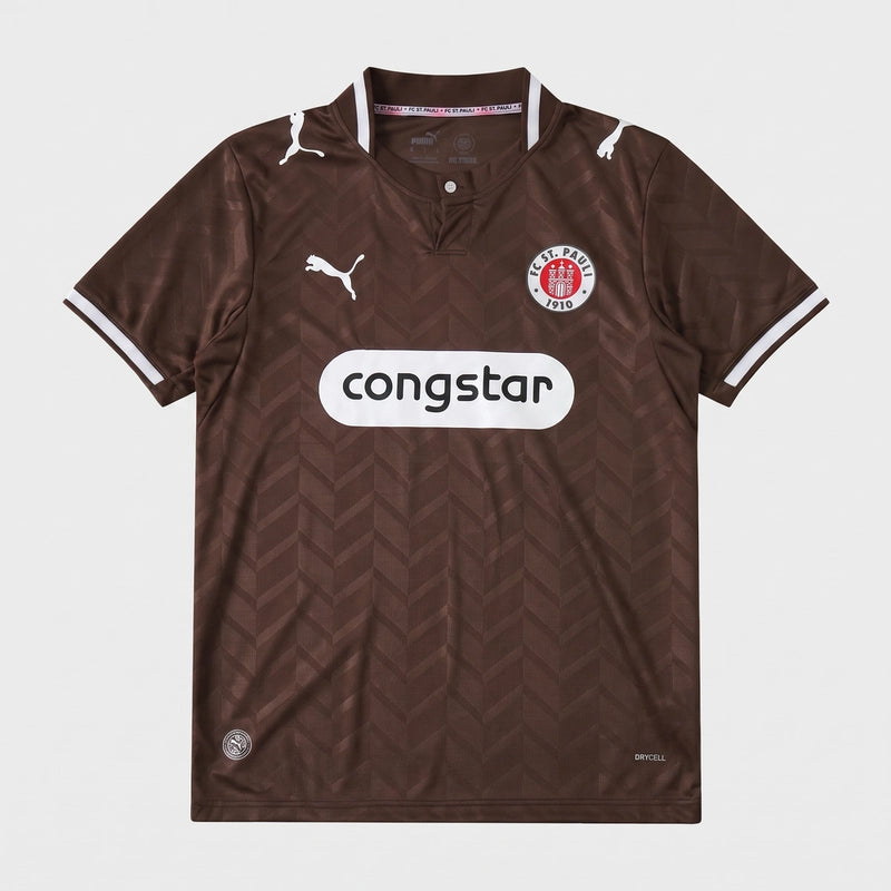 Camisa ST. Pauli I 2026/27 - Varal do Torcedor P / Não / Sem Patch Otimizado