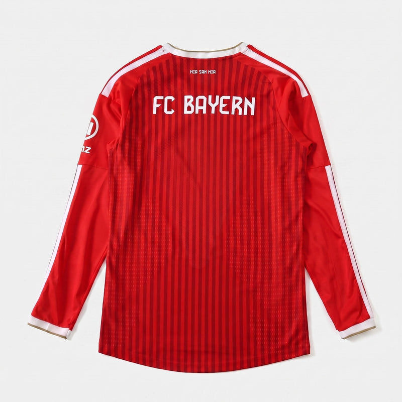 Camisa Bayern De Munique Manga Longa I 2026/27 - Versão Jogador - Varal do Torcedor P / Não / Sem Patch Otimizado