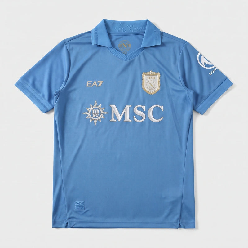 Camisa Napoli I 2026/27 - Versão Jogador - Varal do Torcedor P / Não / Sem Patch Otimizado