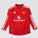 Camisa Manchester United Manga Longa I 2026/27 - Versão Jogador