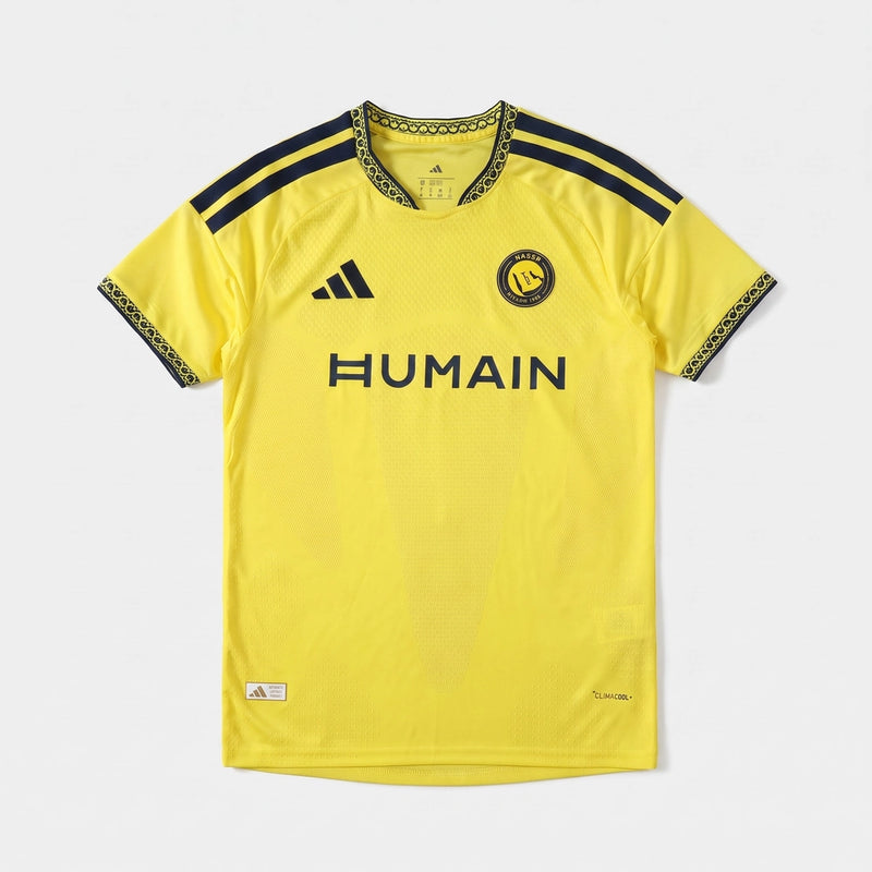 Camisa Al Nassr I 2026/27 - Versão Jogador - Varal do Torcedor P / Não / Sem Patch Otimizado