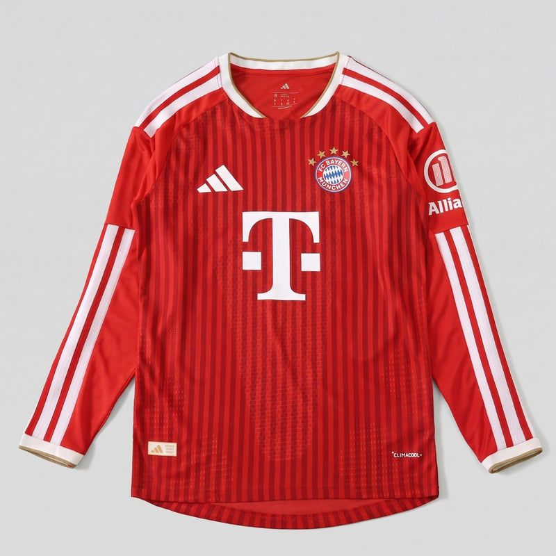 Camisa Bayern De Munique Manga Longa I 2026/27 - Versão Jogador - Varal do Torcedor P / Não / Sem Patch Otimizado
