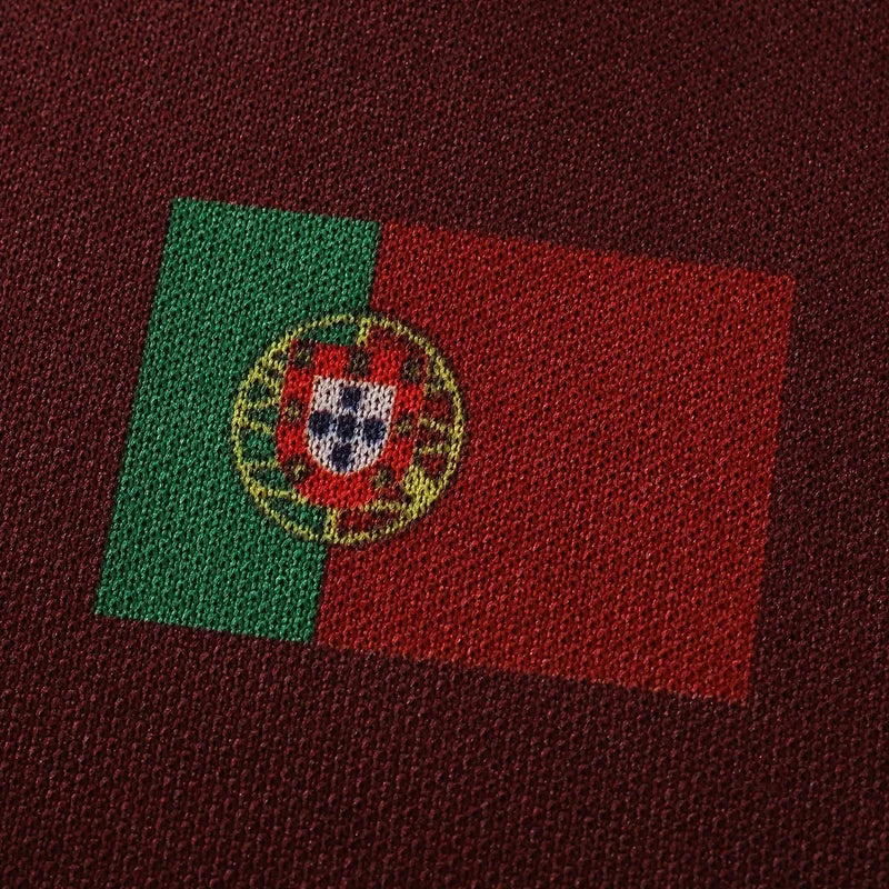 Camisa Portugal Cactus Jack x Travis Scott 2026 Total 90 - bandeira de Portugal nas costas