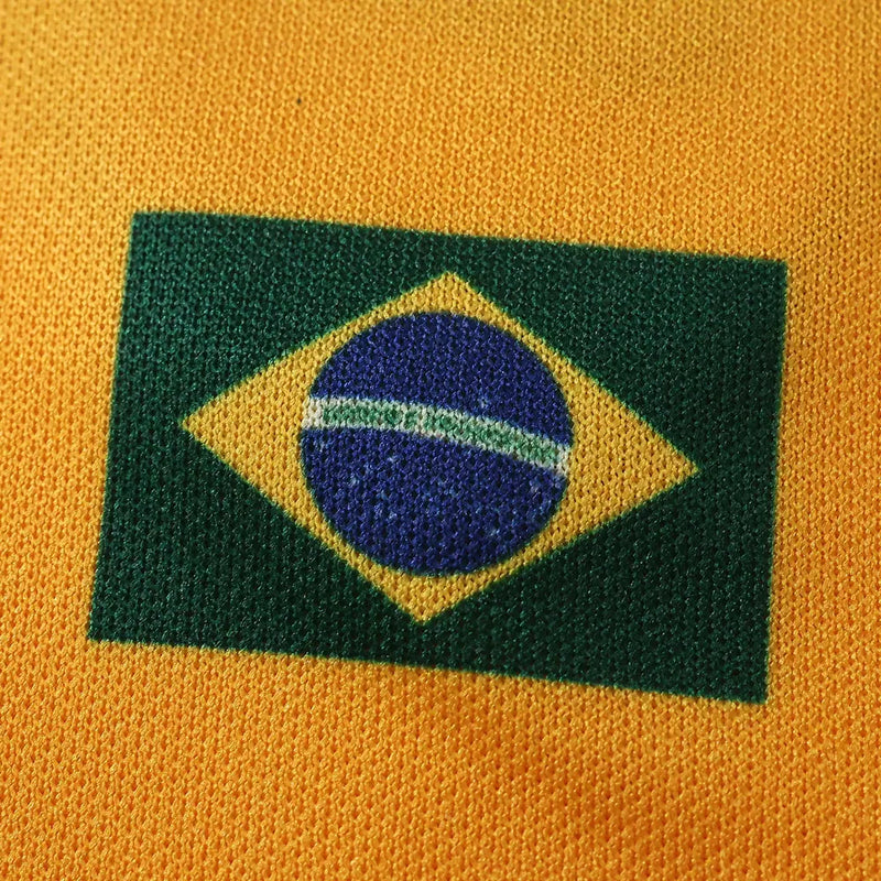 Camisa Brasil Cactus Jack x Travis Scott 2026 Total 90 - bandeira do Brasil nas costas