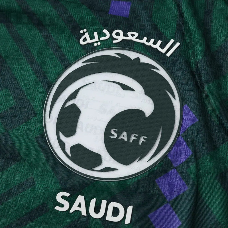 Camisa Arábia Saudita I 2026 - Versão Jogador - Varal do Torcedor P / Não / Sem Patch Otimizado