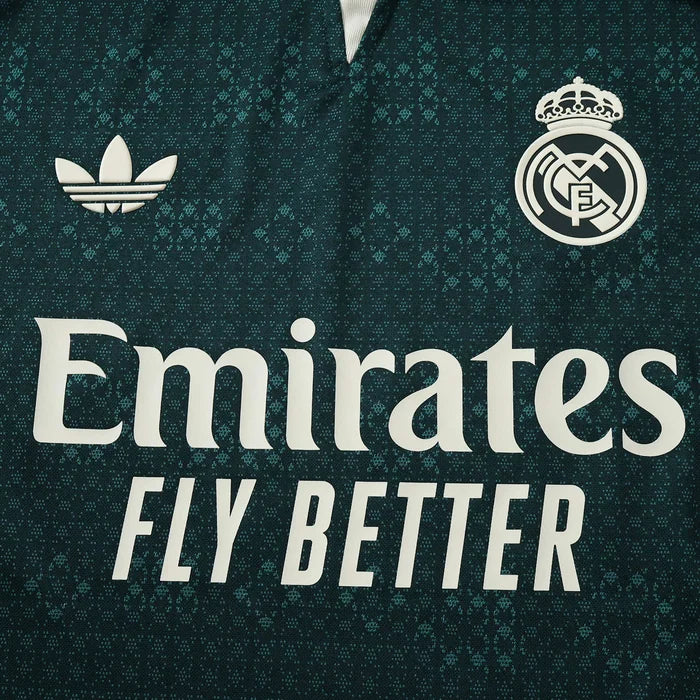 Camisa Real Madrid Manga Longa II 26/27 - Versão Jogador - Varal do Torcedor P / Não / Sem Patch Otimizado