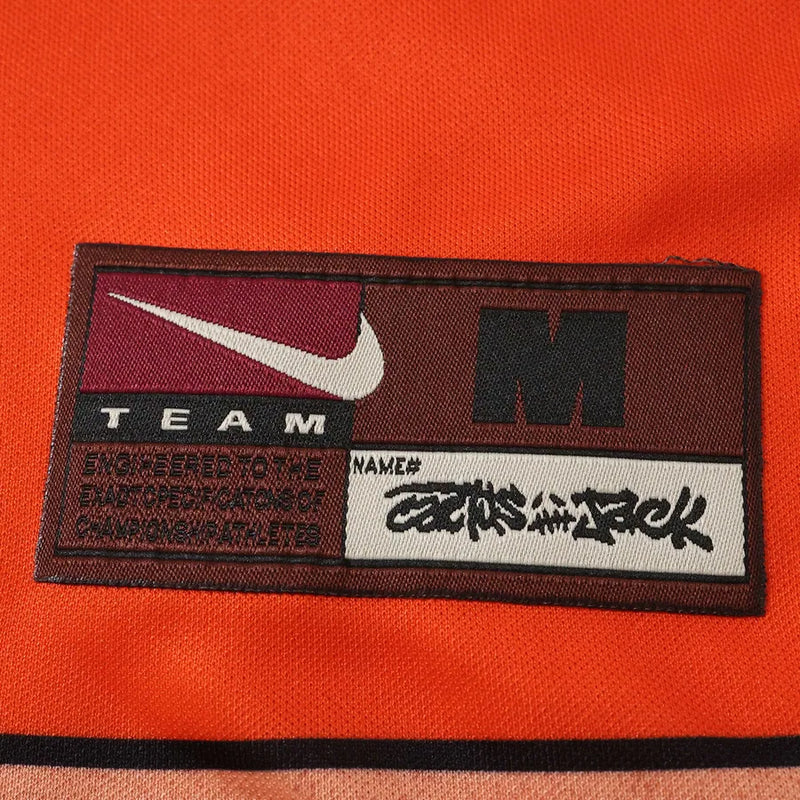 Camisa Holanda Cactus Jack x Travis Scott 2026 Total 90 - etiqueta Nike Team Cactus Jack