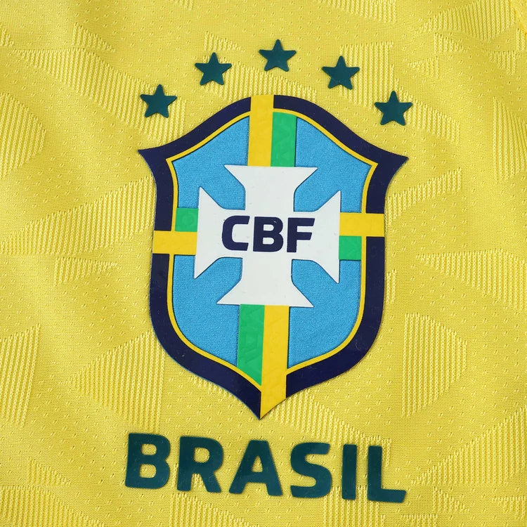 Camisa Seleção Brasileira I 2026 - Versão Jogador - Varal do Torcedor P / Não / Sem Patch Otimizado