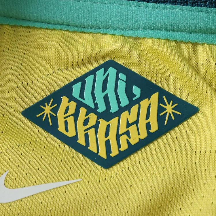 Camisa Seleção Brasileira I 2026 - Versão Jogador - Varal do Torcedor P / Não / Sem Patch Otimizado