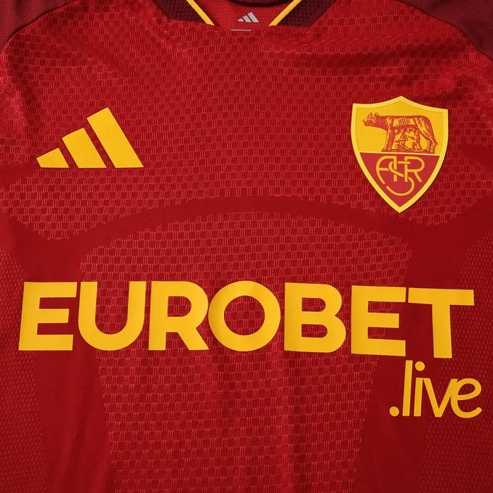 Camisa Roma I 2026/27 - Versão Jogador - Varal do Torcedor P / Não / Sem Patch Otimizado