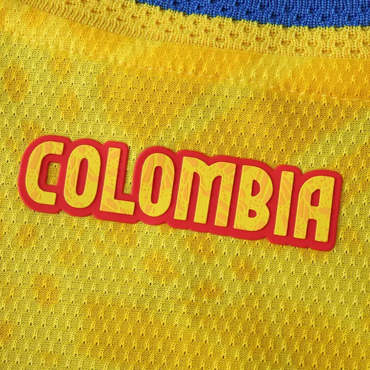 Camisa Colômbia I 2026 - Versão Jogador - Varal do Torcedor P / Não / Sem Patch Otimizado