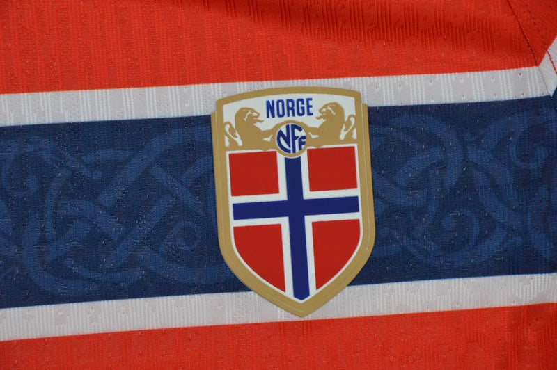 Camisa Noruega I 2026/27 - Versão Jogador - Varal do Torcedor P / Não / Sem Patch Otimizado