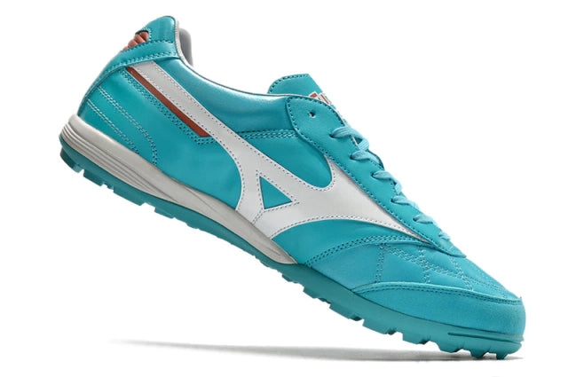 Chuteira Mizuno Morelia Neo Sala Society - Azul/Branco