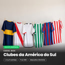 Varal Box Clubes da América do Sul - pacote surpresa com 1, 3 ou 5 camisas