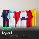 Varal Box Ligue 1 - pacote surpresa com 1, 3 ou 5 camisas