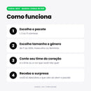 Varal Box Manga Longa Retrô - como funciona