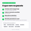 Varal Box Manga Longa Retrô - o que vem no pacote