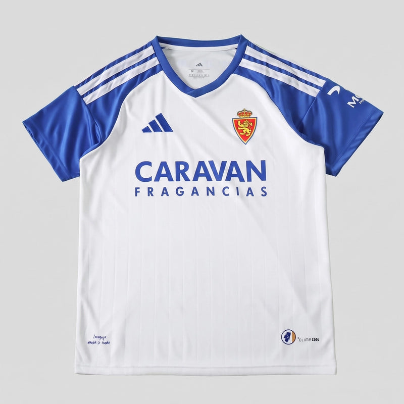 Camisa Real Zaragoza I 2026/27 - Varal do Torcedor P / Não / Sem Patch Otimizado